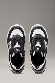 Calvin Klein Black Low Cut Lace Up Sneakers - Image 5 of 7