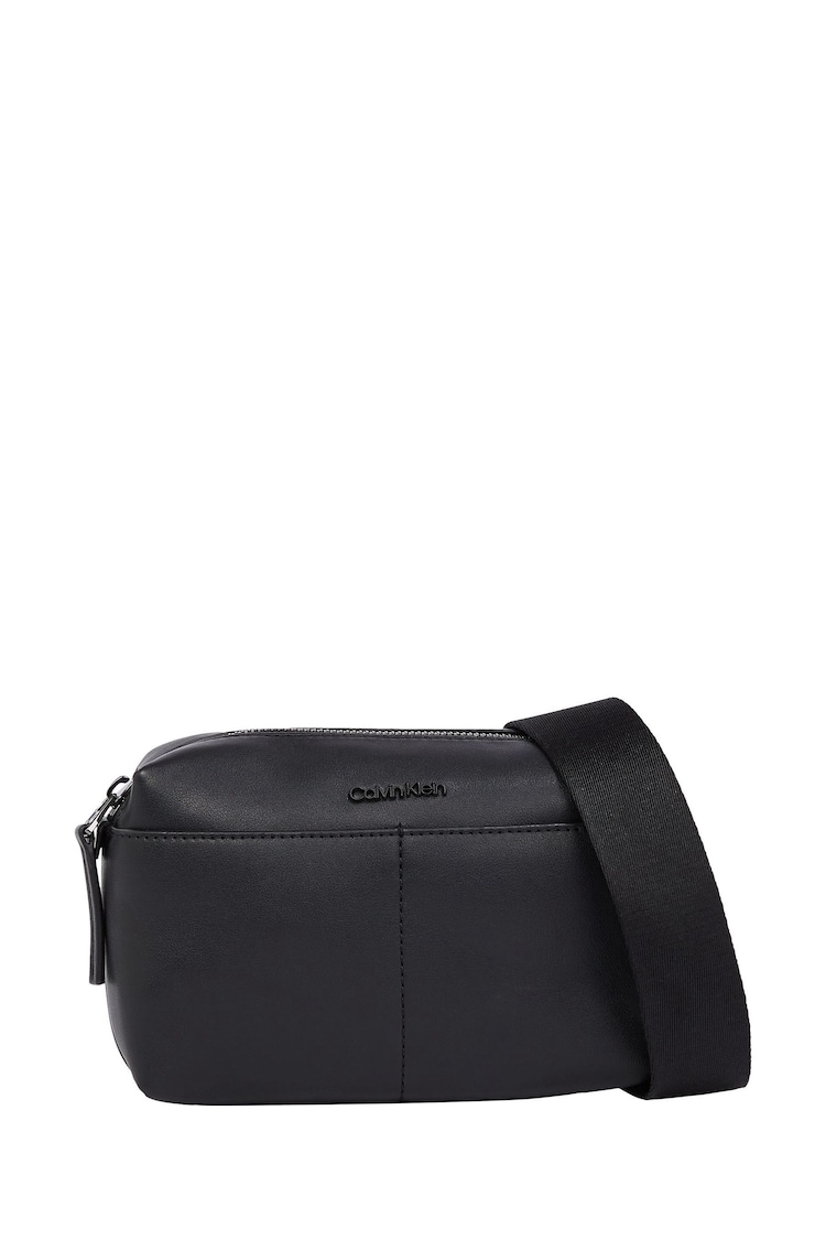 Calvin Klein Black Essential Clean Camera Bag - Image 1 of 5