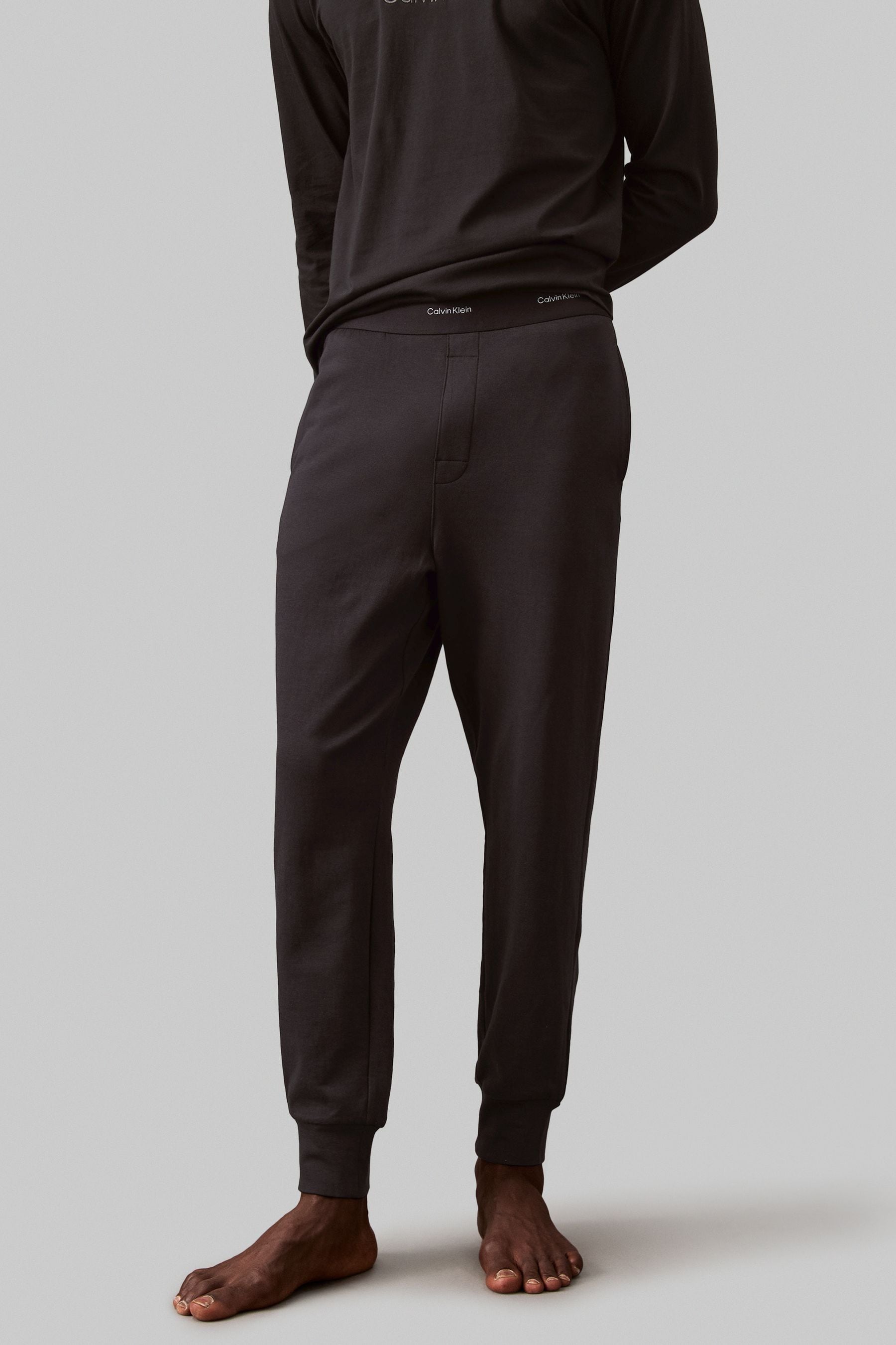 Calvin klein black lounge pants shop
