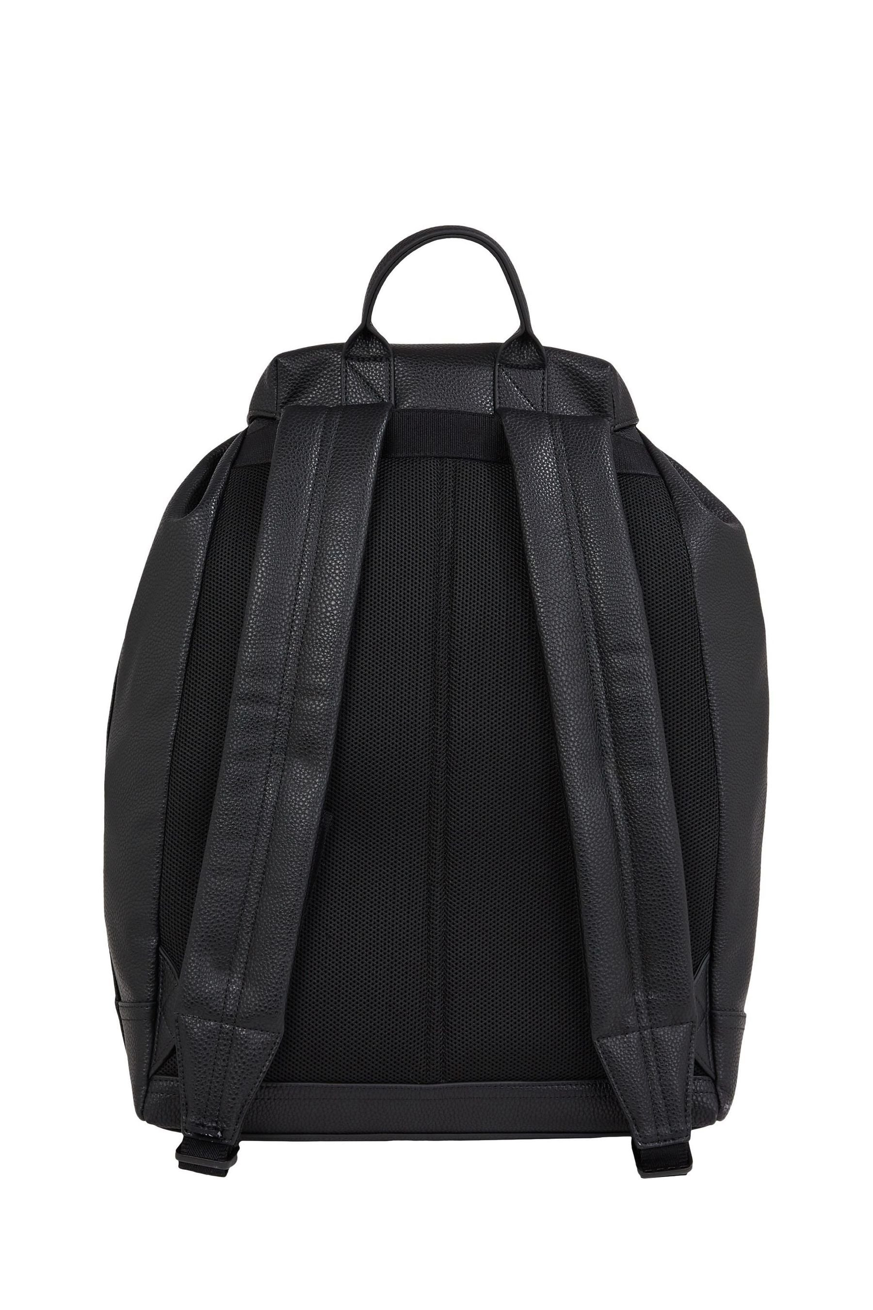 Buy Calvin Klein Black Over Webbing Flap Backpack from Next USA