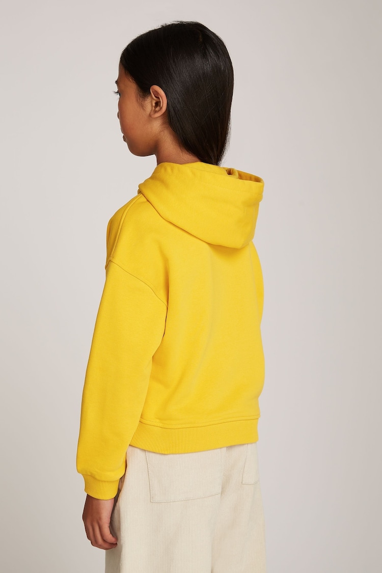 Calvin Klein Yellow City Graphic Hoodie - Image 2 of 6