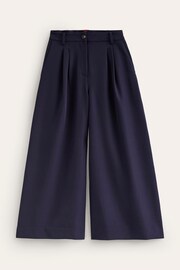 Boden Blue Tailored Cropped Trousers - Image 5 of 5