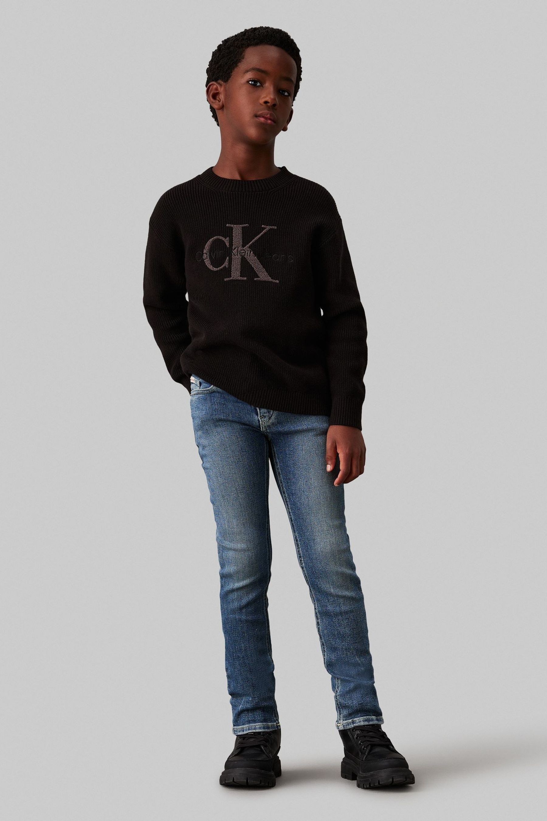 Buy Calvin Klein Blue Slim Fit Jeans from the Next UK online shop