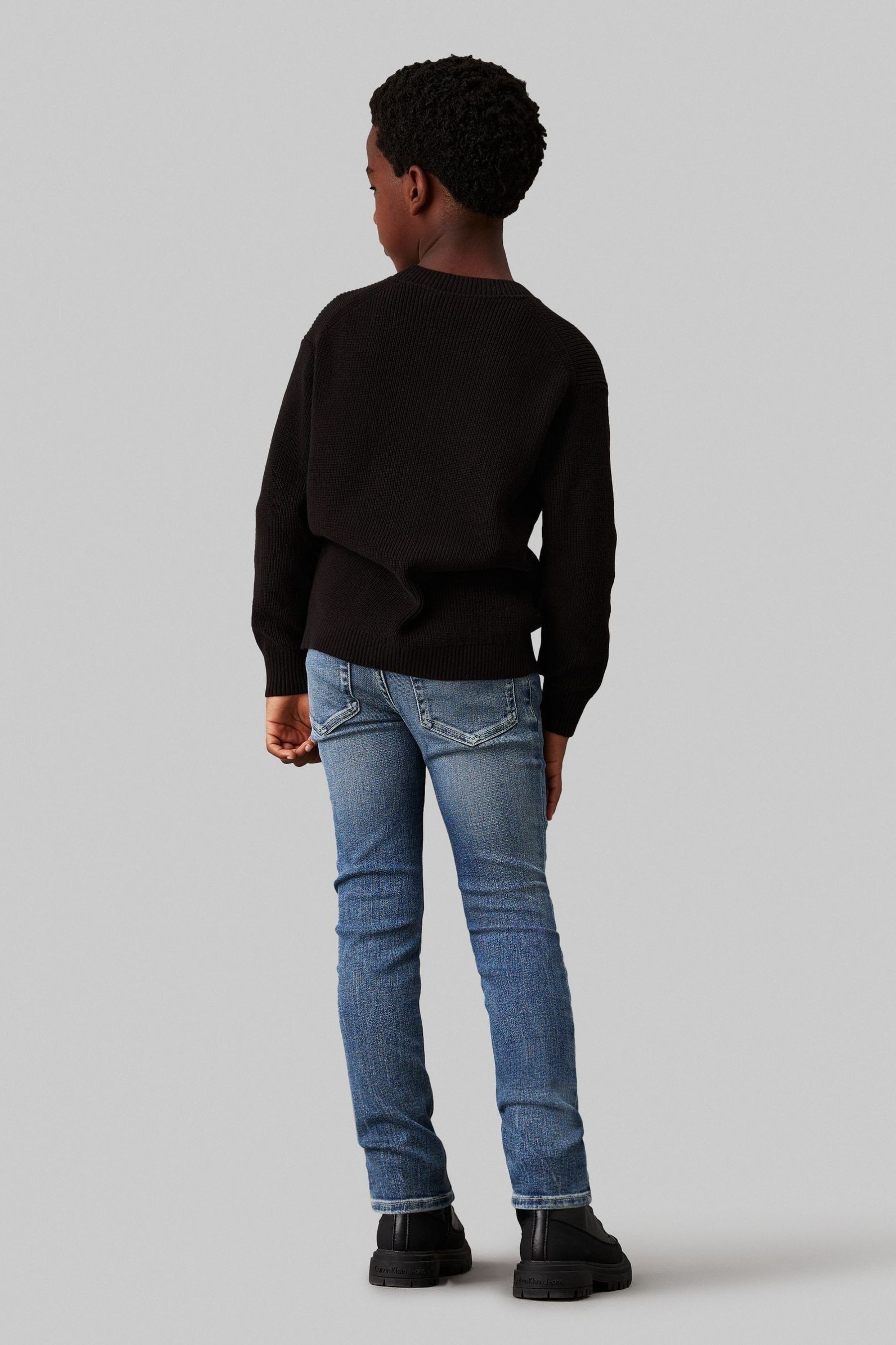 Buy Calvin Klein Blue Slim Fit Jeans from Next Luxembourg