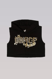 Girls Sleeveless Dance Crop Hoodie - 圖片 6，共 7