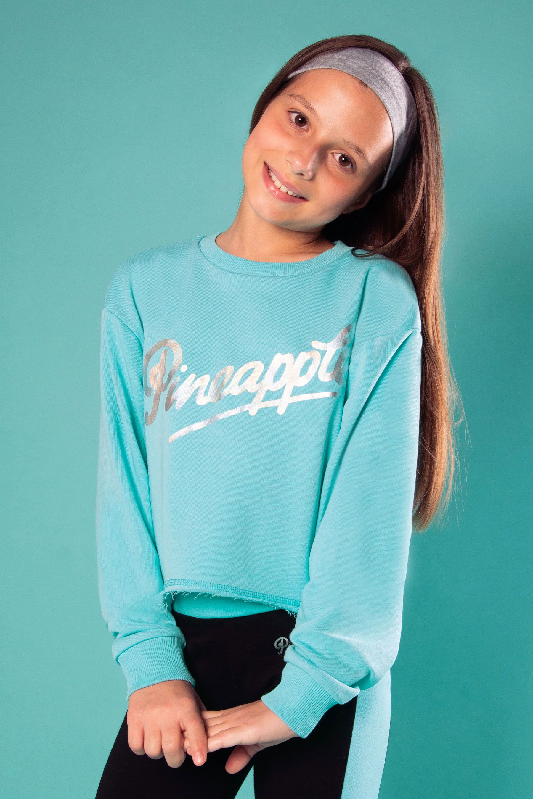Girls sweat tops discount