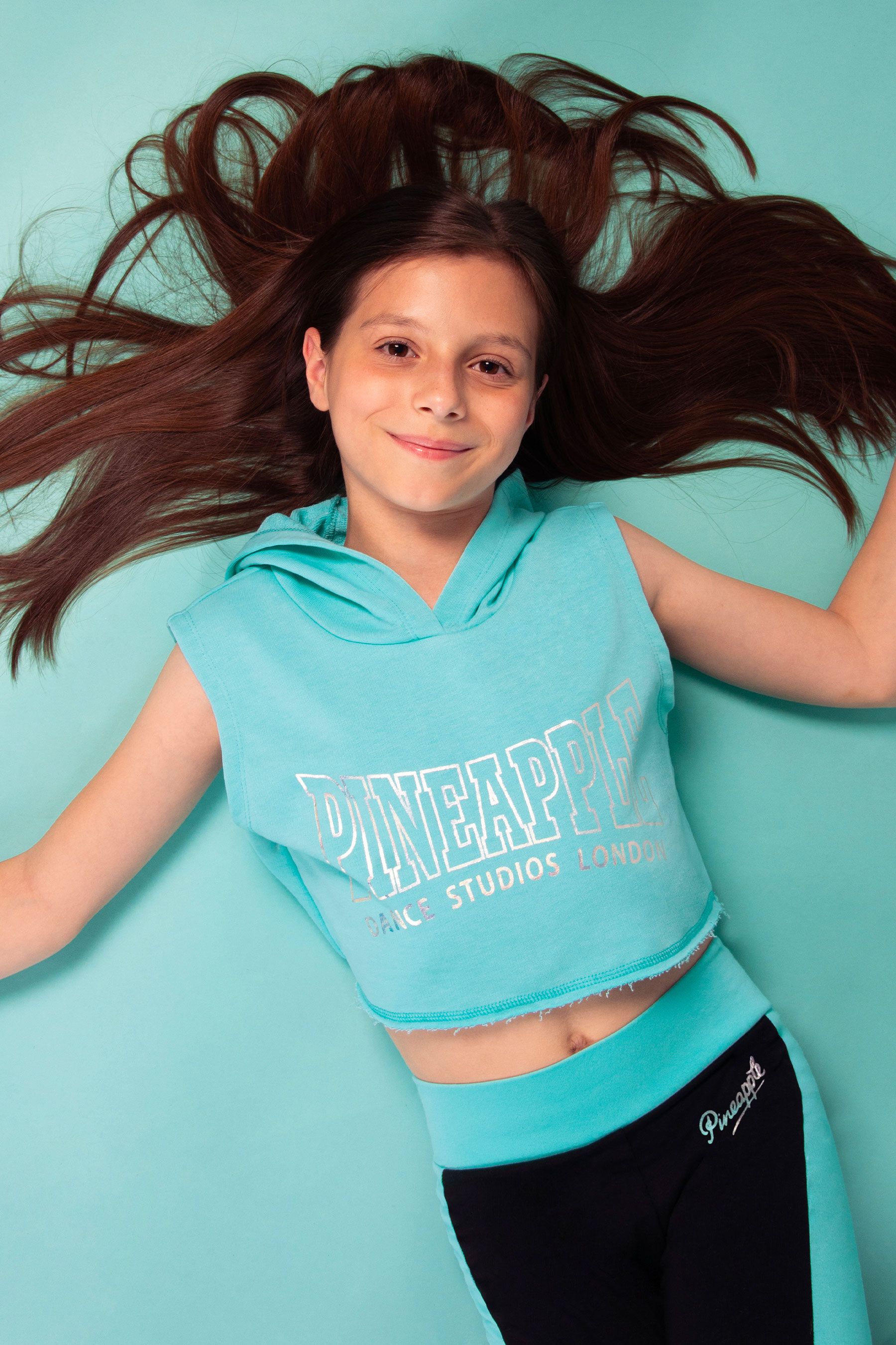 Girls pineapple hoodie top