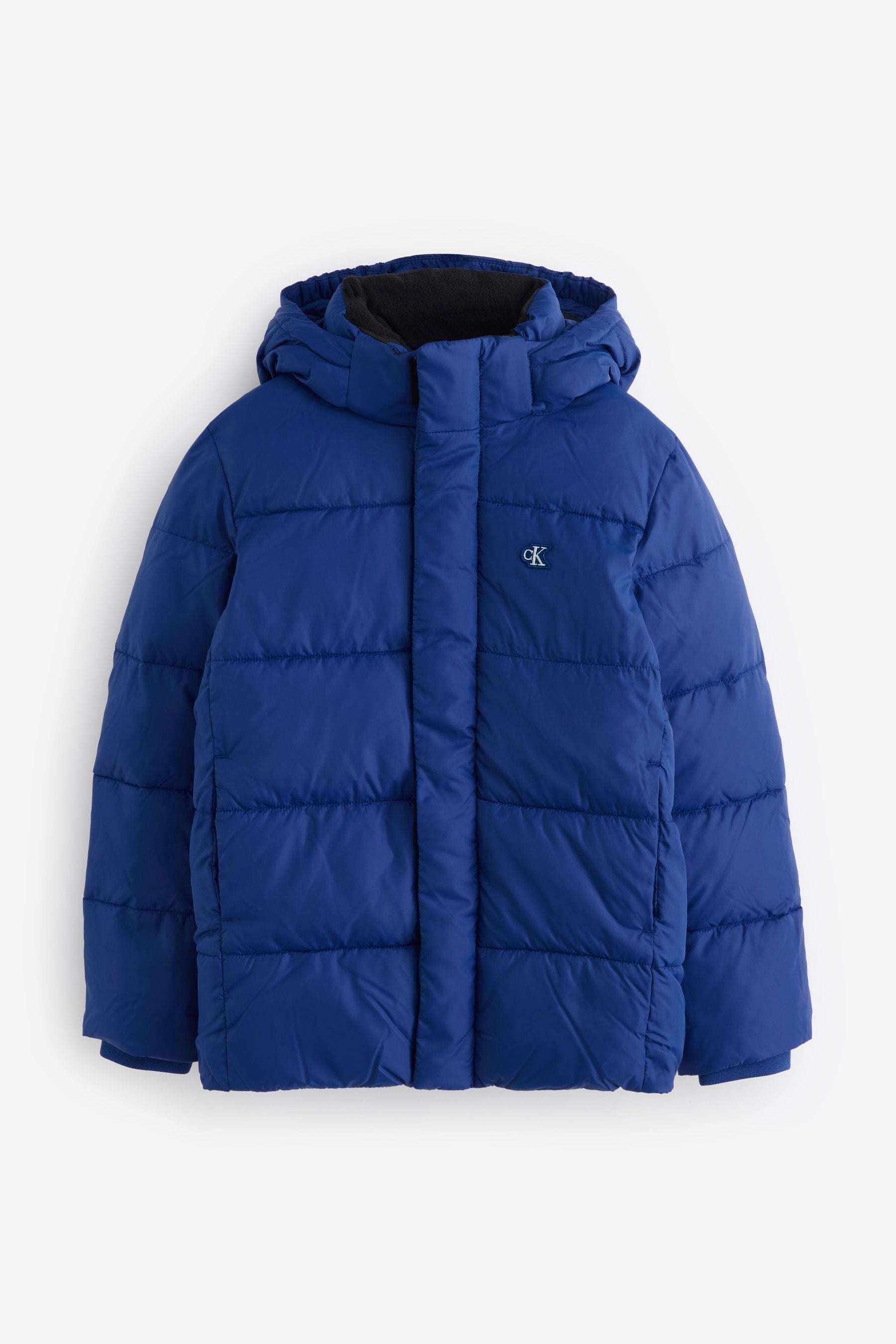 Buy Calvin Klein Blue Essential Puffer Jacket from Next Luxembourg
