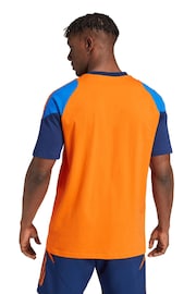 adidas Orange Juventus Training T-Shirt - Image 1 of 1