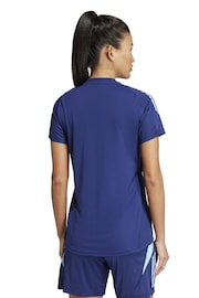 adidas Blue Womens Arsenal Training Jersey - Image 2 of 5