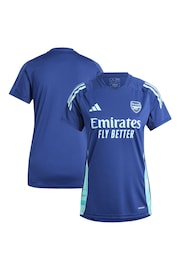 adidas Blue Womens Arsenal Training Jersey - Image 3 of 5