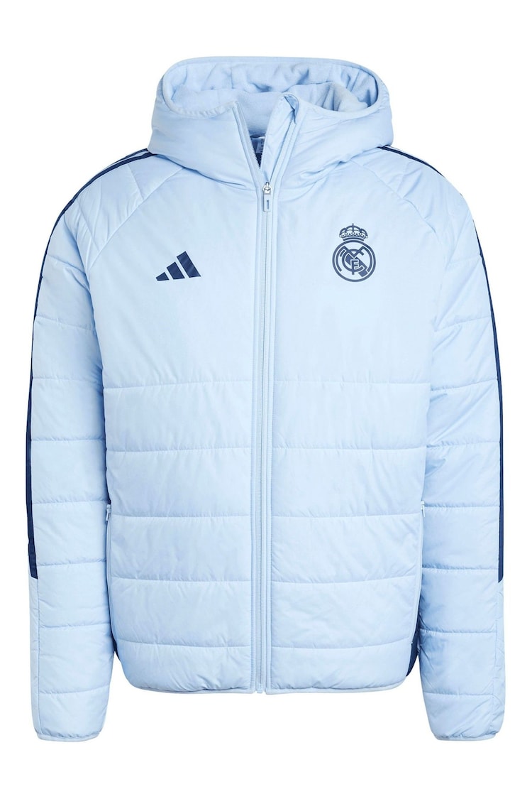 adidas Blue Real Madrid Training All-Weather Jacket - Image 1 of 1