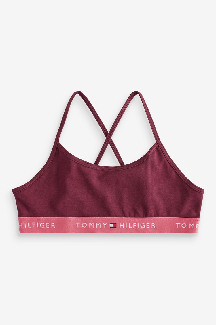 Tommy Hilfiger Pink Strappy Bralette 2 Pack - Image 3 of 3