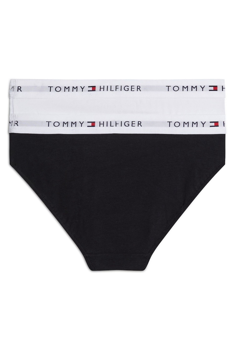 Tommy Hilfiger Signature Essential Black Bikini Briefs 2 Pack - 圖片 1，共 2