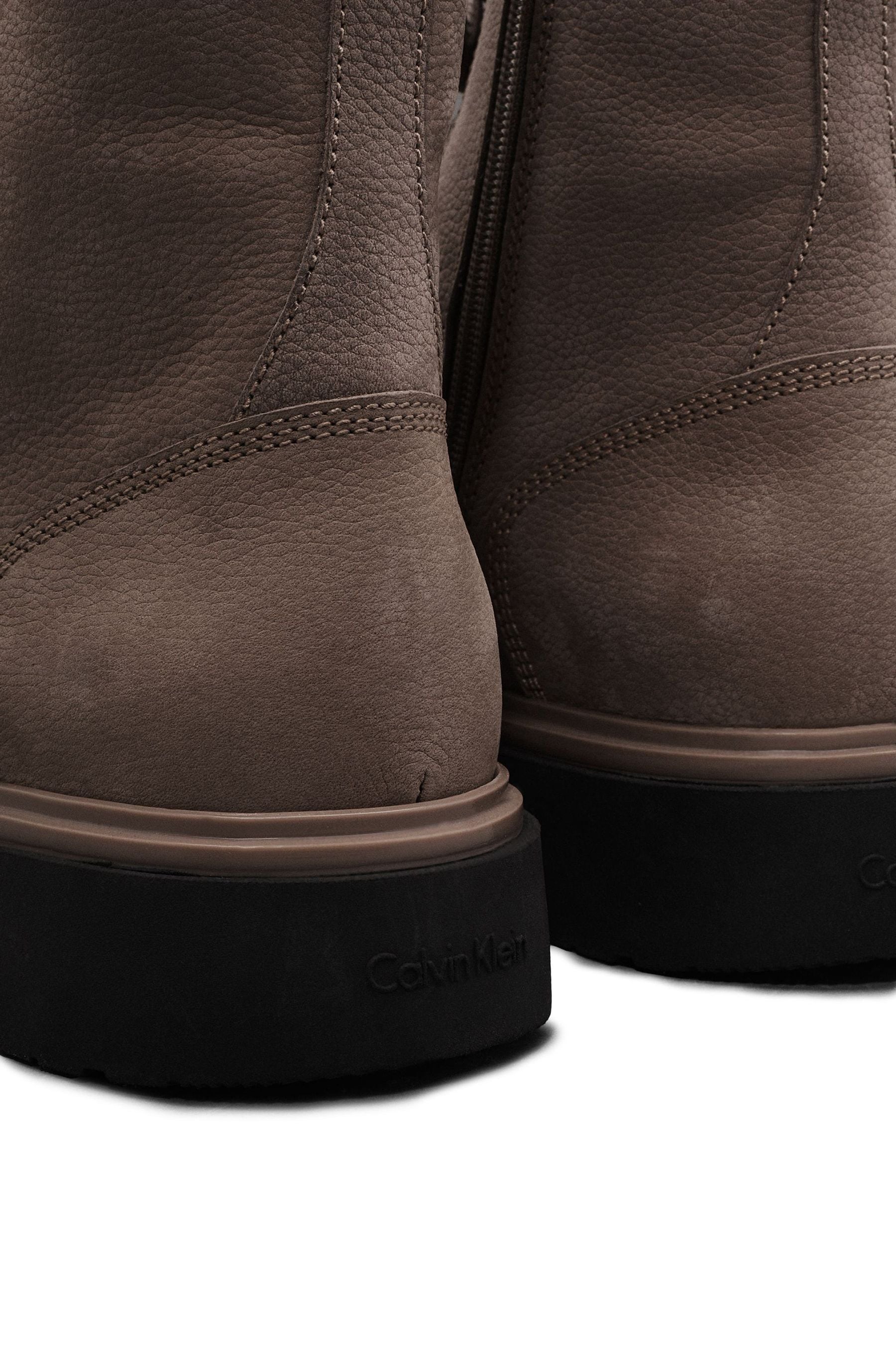 Calvin klein suede boots on sale