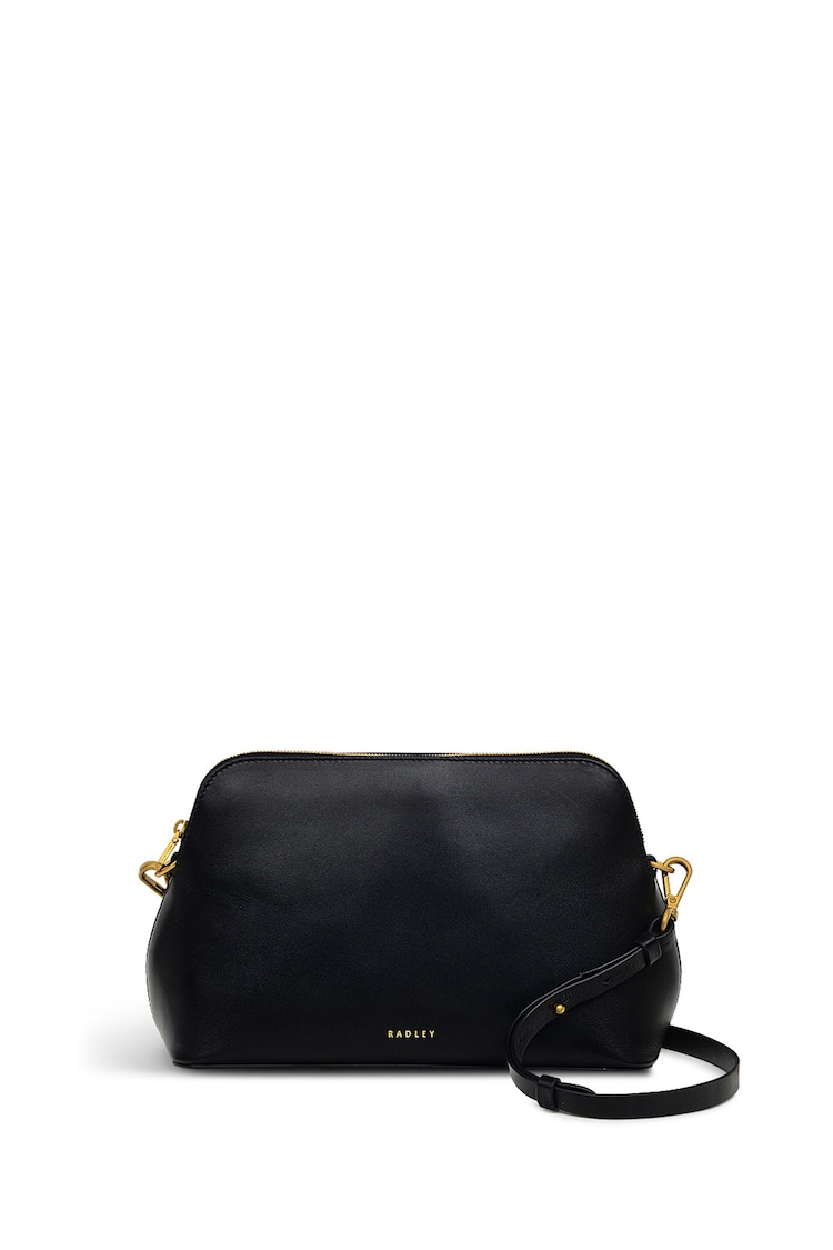 Radley London Medium Liverpool Street Icon Ziptop Cross-Body Black Bag - Image 1 of 5