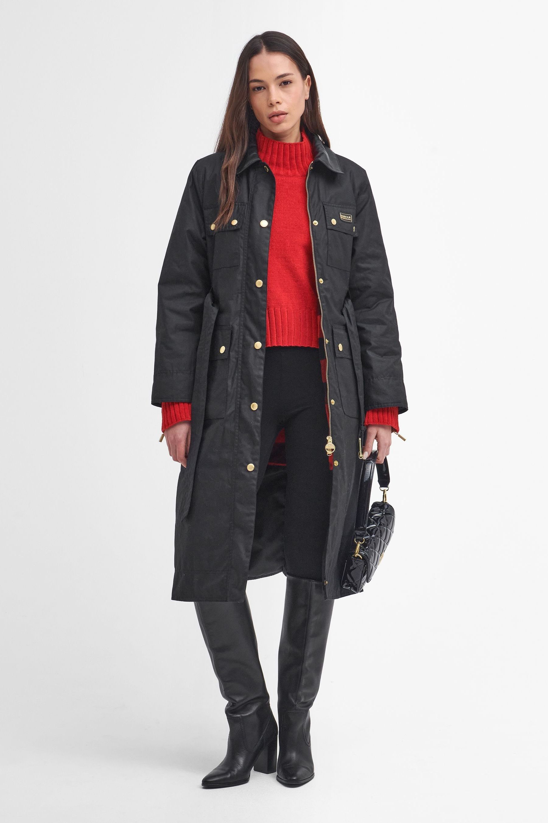 Barbour wax trench coat shop