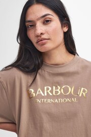 Barbour® International Milla Black T-Shirt - Image 4 of 5