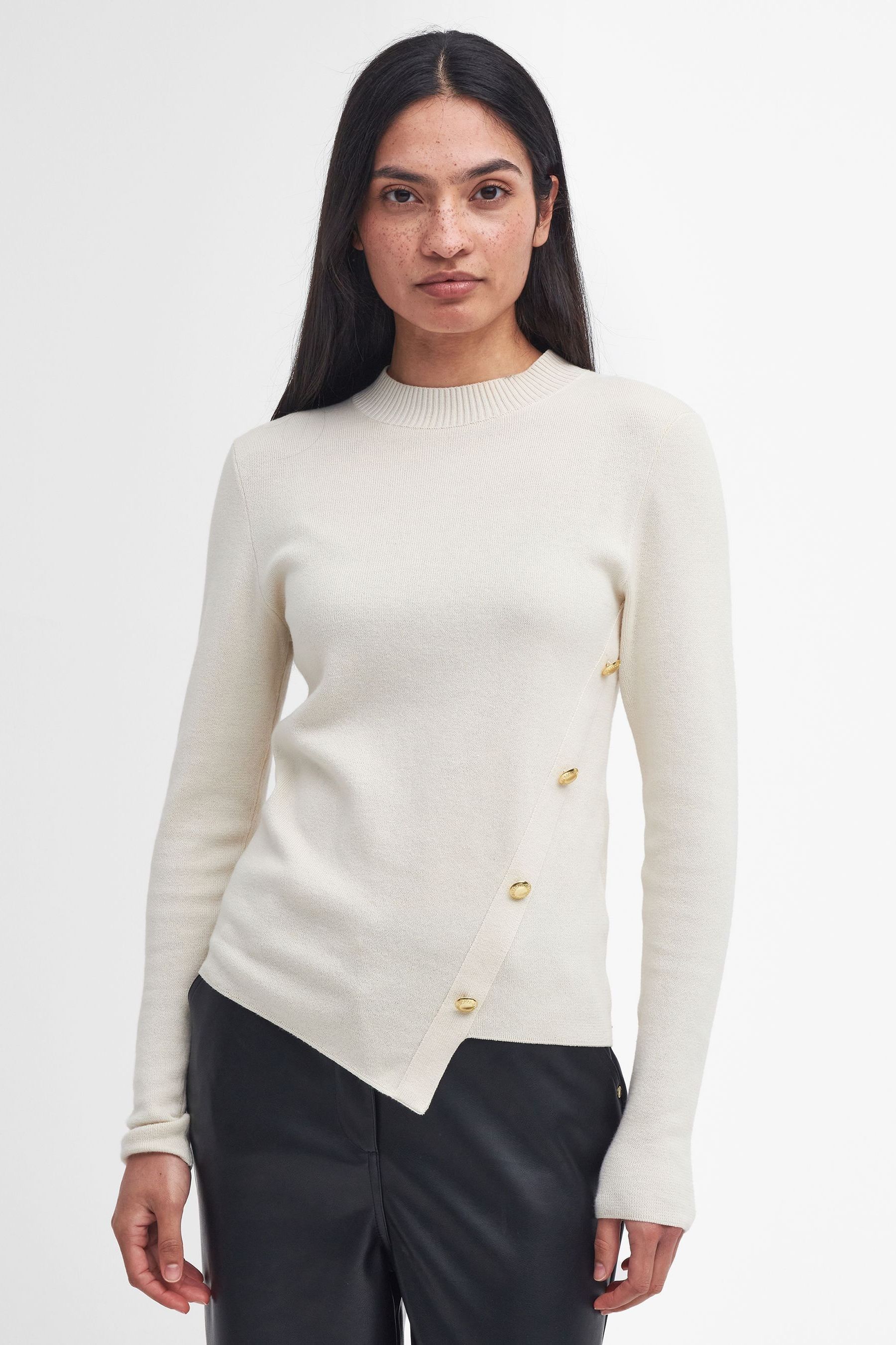 Buy Barbour International Callie Knitted Black Jumper from Next Malta