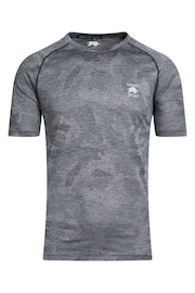 Raging Bull Performance Jacquard Knit Black T-Shirt - Image 3 of 4