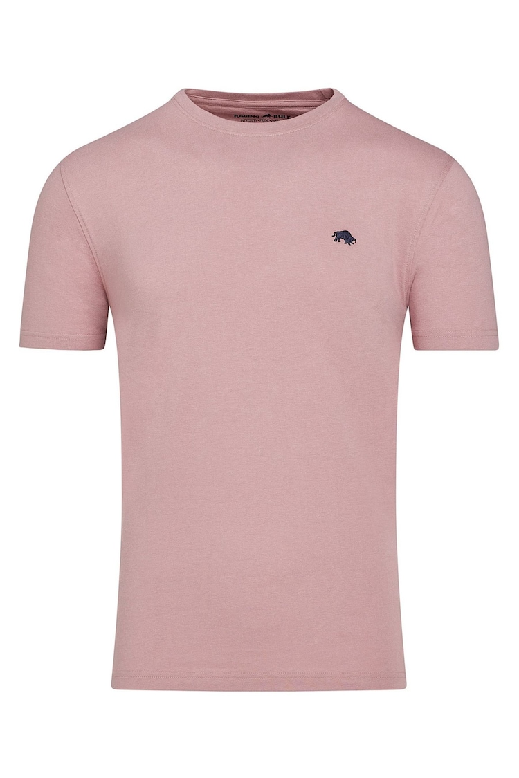 Raging Bull Pink Classic Organic T-Shirt - Image 4 of 4