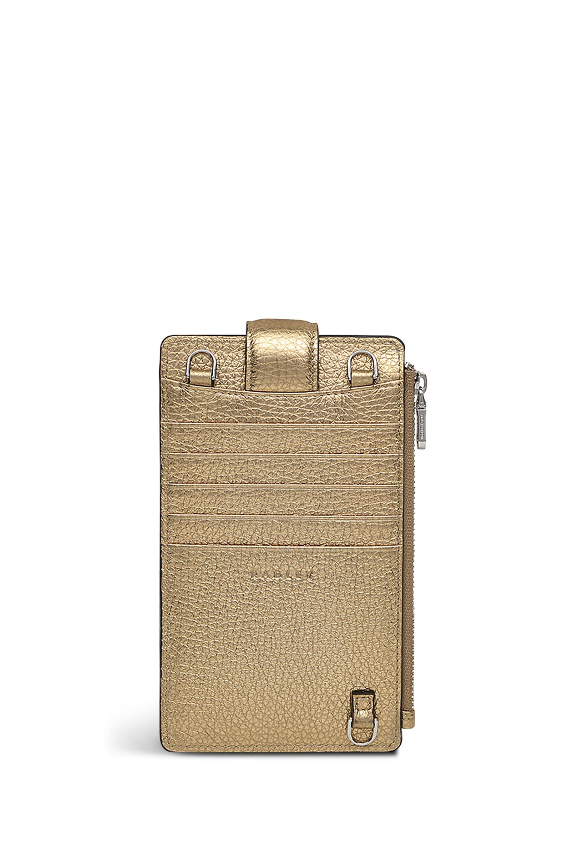 Radley gold bag new arrivals