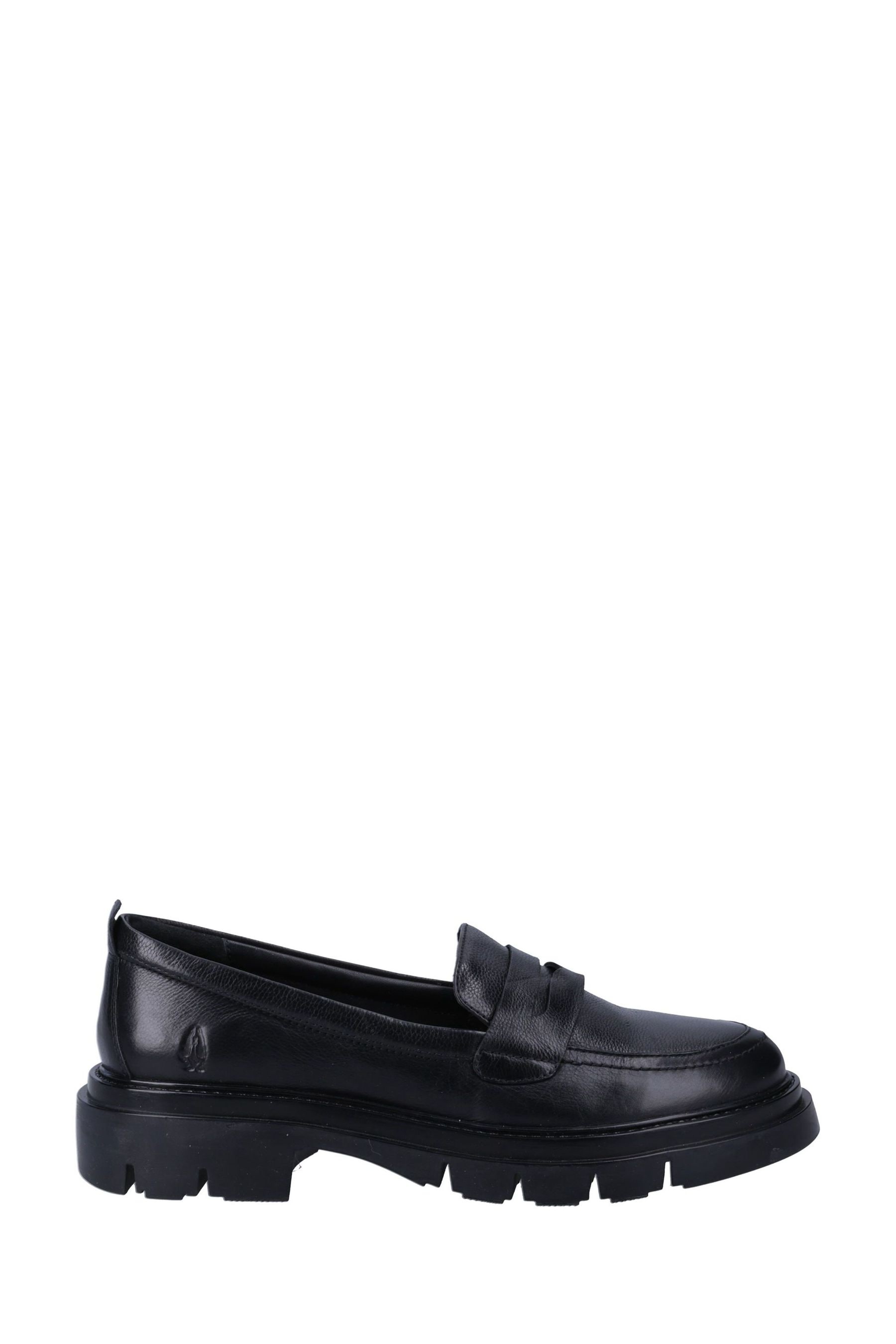 Hush Puppies Reece Black Patent Loafers