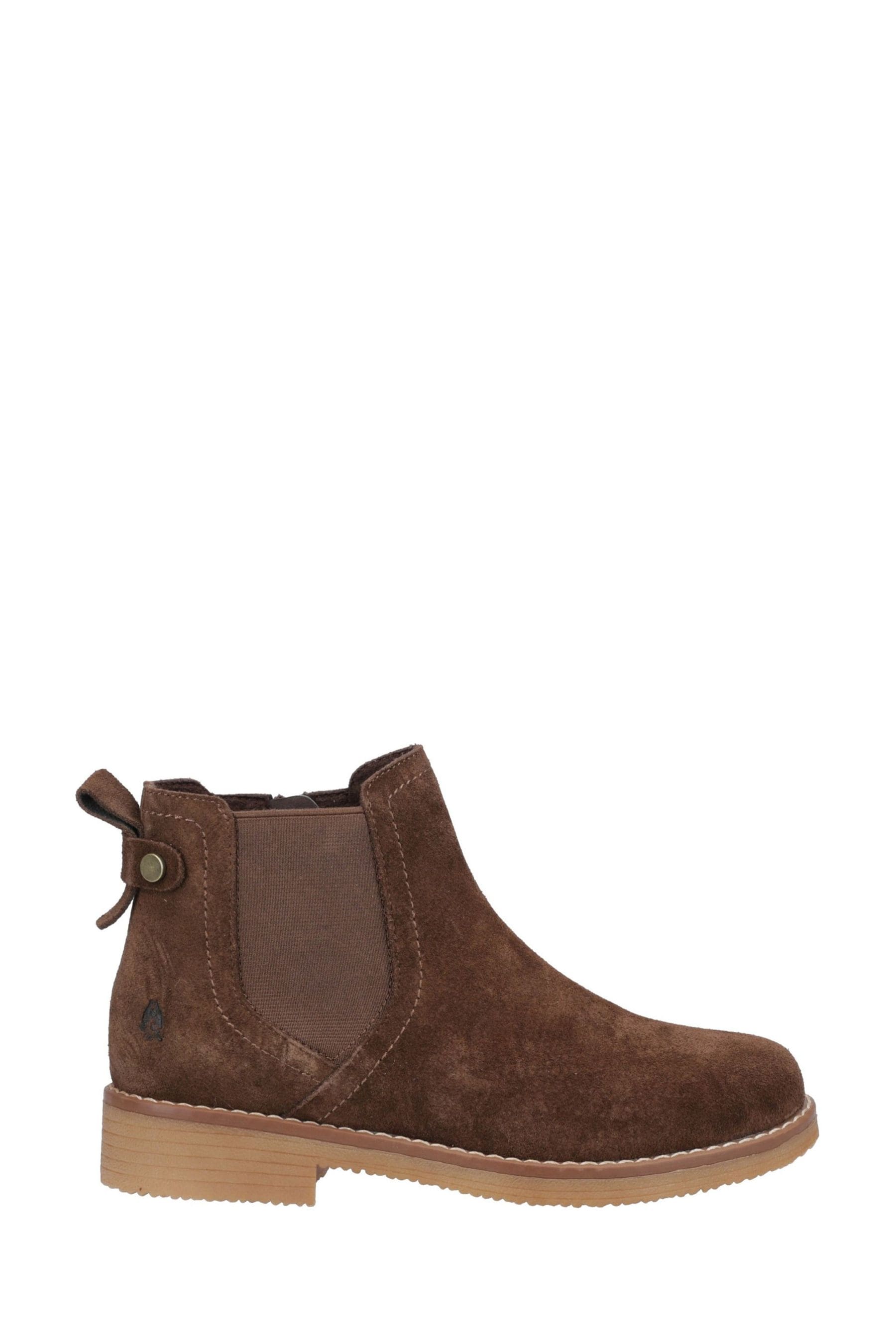 Buy Hush Puppies Maddy Ladies Ankle Brown Boots from the Next UK online shop
