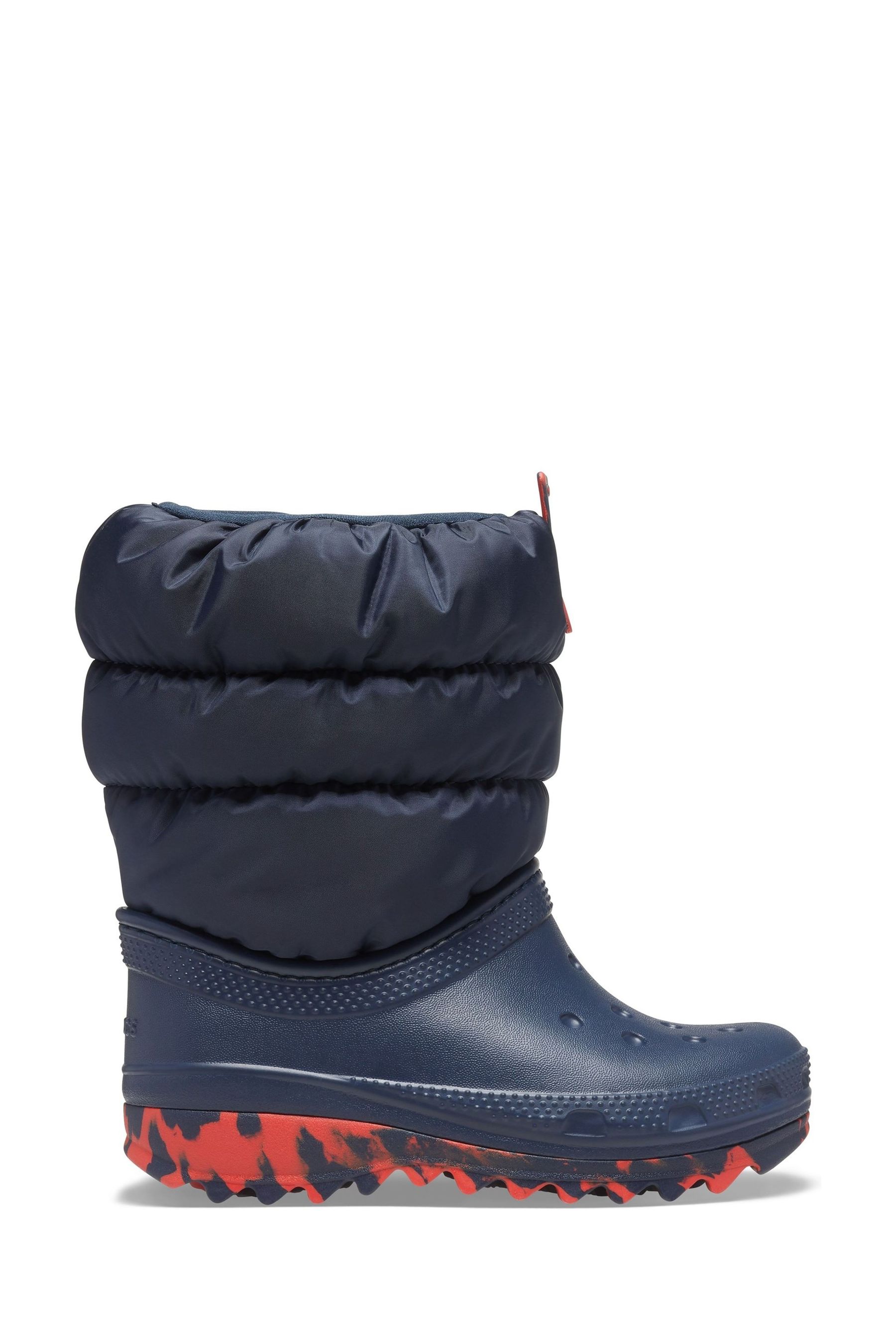 Blue croc boots best sale