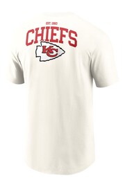 Fanatics Cream NFL Kansas City Chiefs Short Sleeve Essential Cotton T-Shirt - Image 1 of 1