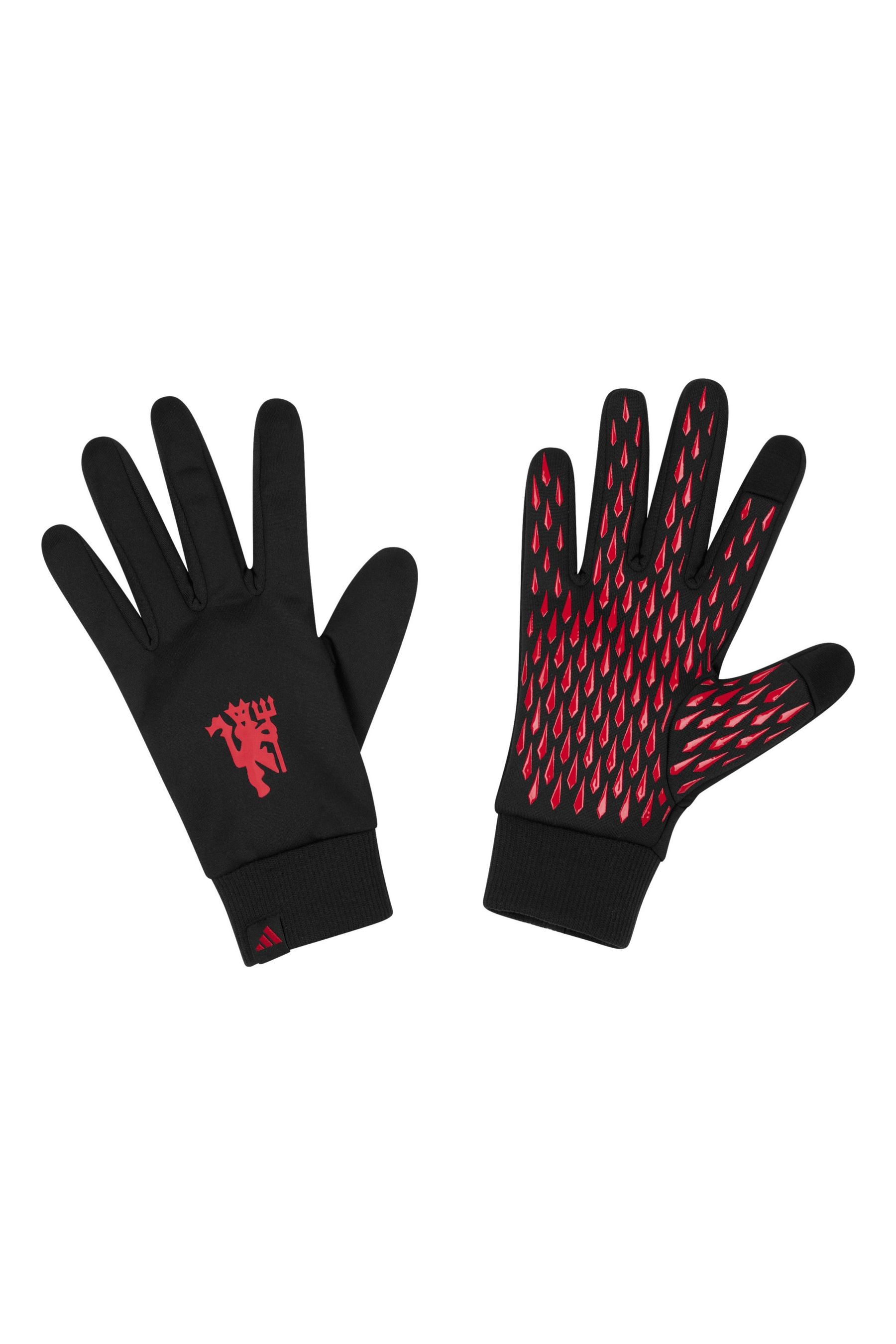 Buy adidas Black Manchester United Field Players Gloves from Next Malta