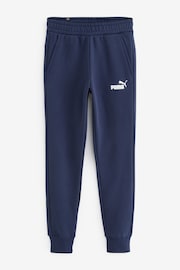 Puma Navy Slim Fit Essentials Joggers - Image 1 of 1