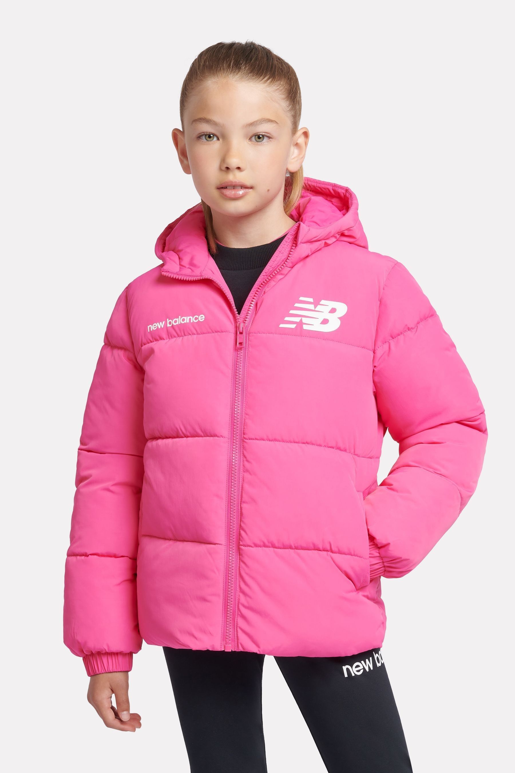 Pink new balance jacket shop