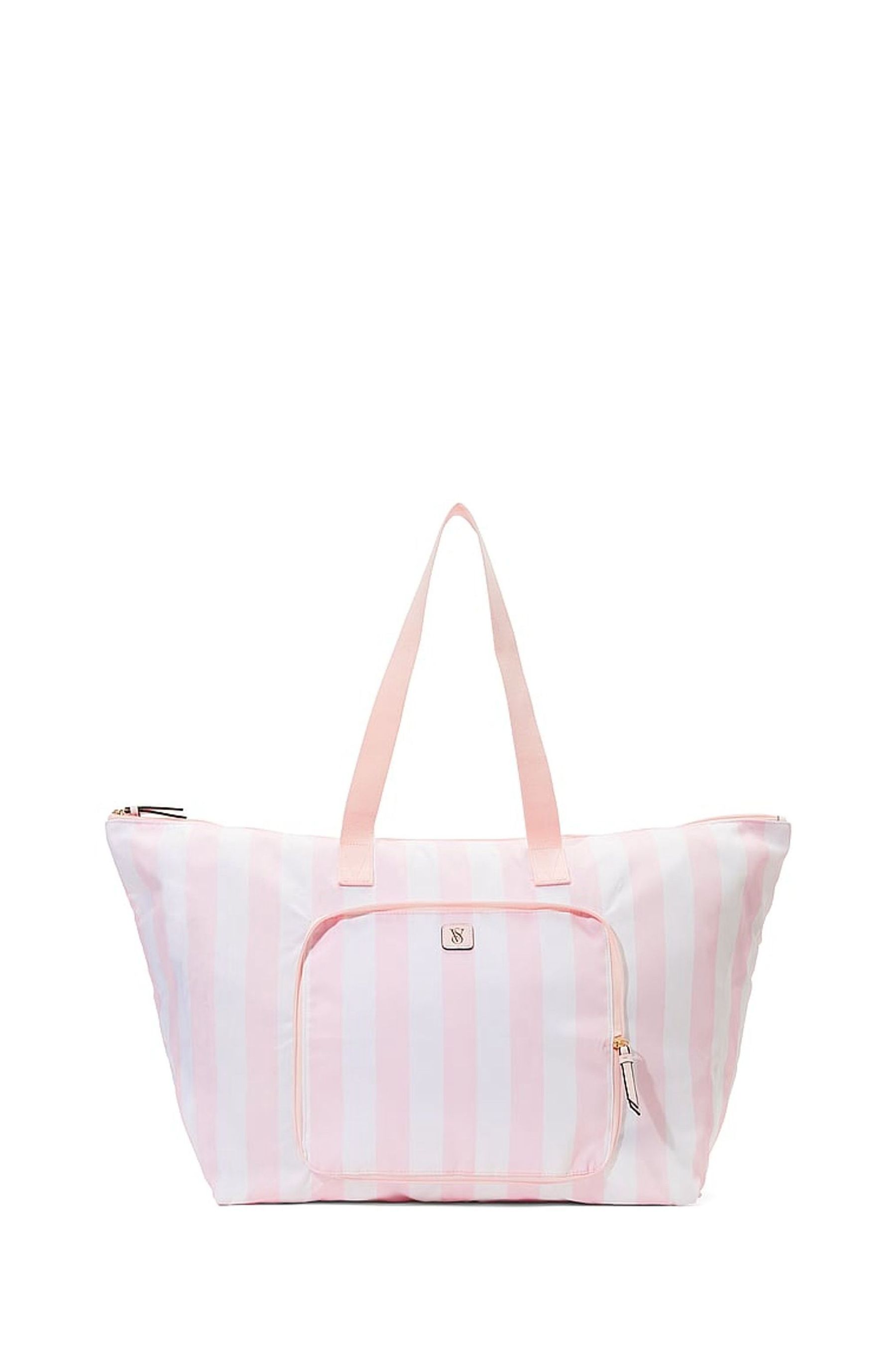 Victoria's secret signature stripe weekender new arrivals
