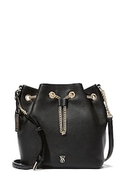 Victoria's Secret Black Bucket Crossbody Bag - Image 1 of 2