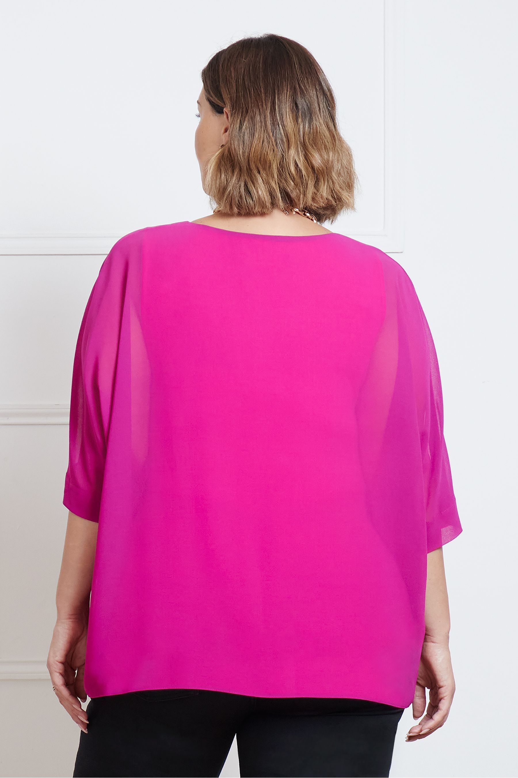 Chiffon overlay tops uk online