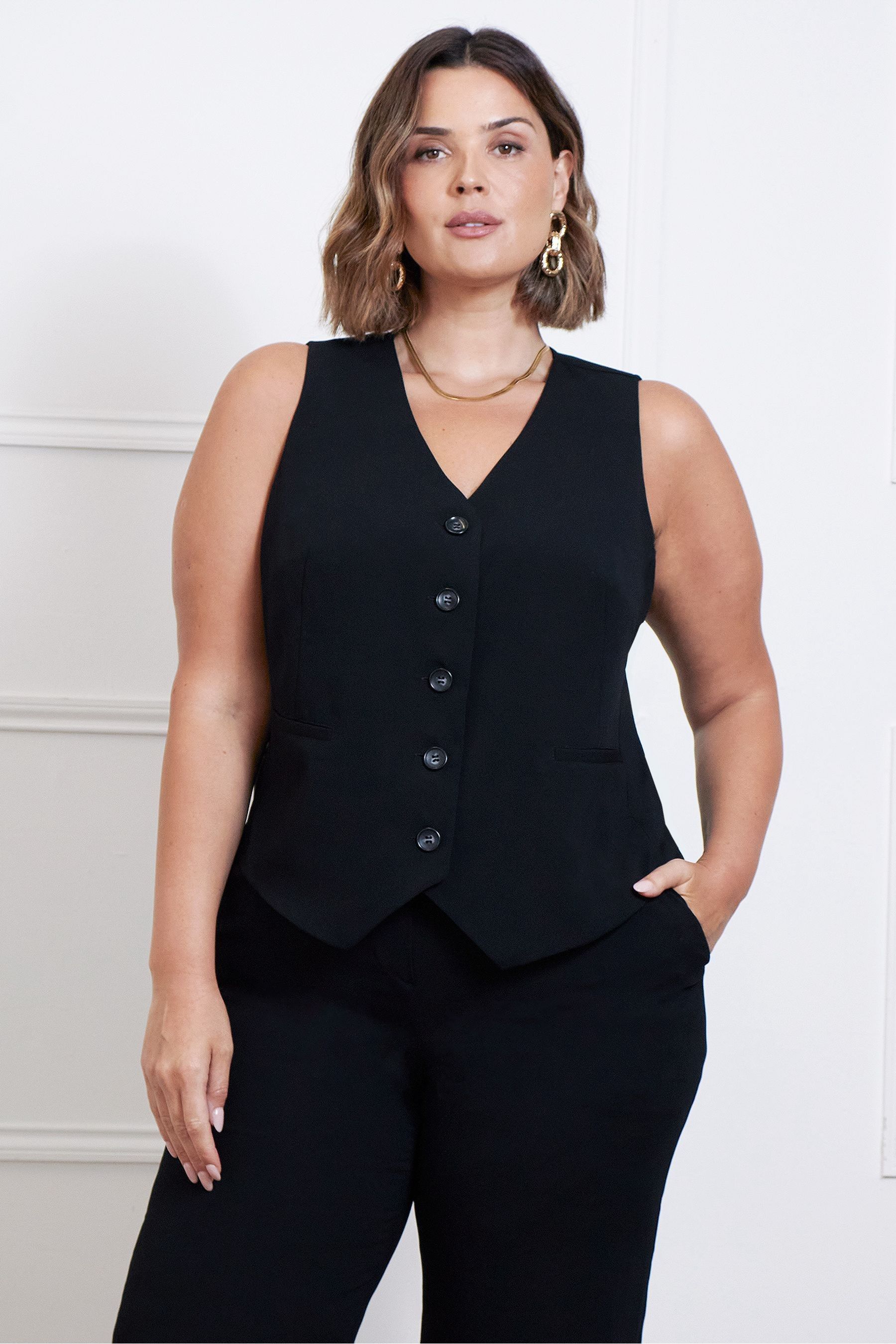 Next ladies black trousers petite outlet