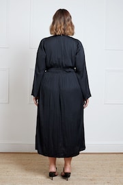 Live Unlimited Black Pleated Midi Dress - Image 3 of 3