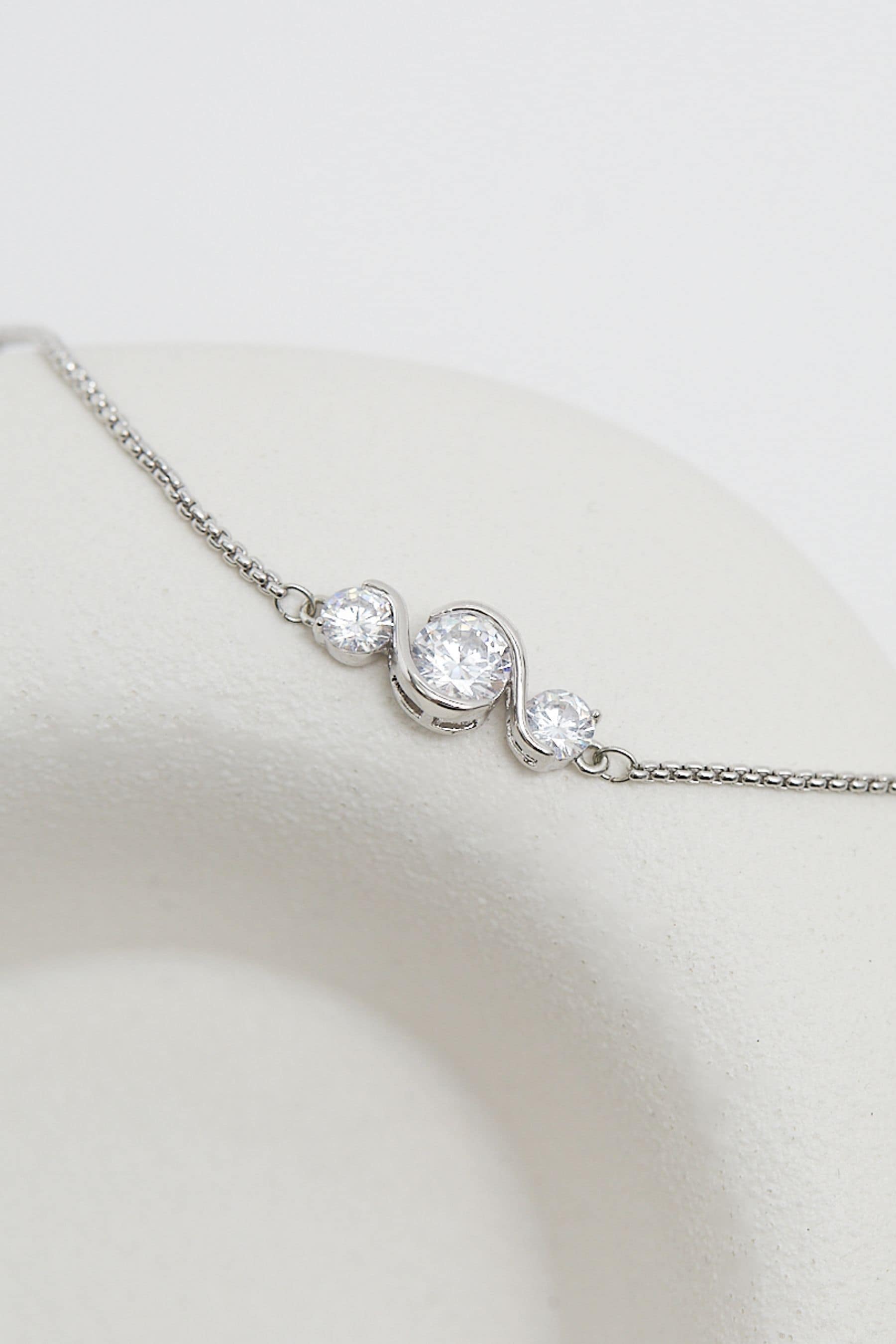 Buy Jon Richard Silver Tone Infinity Toggle Bracelet from Next Austria