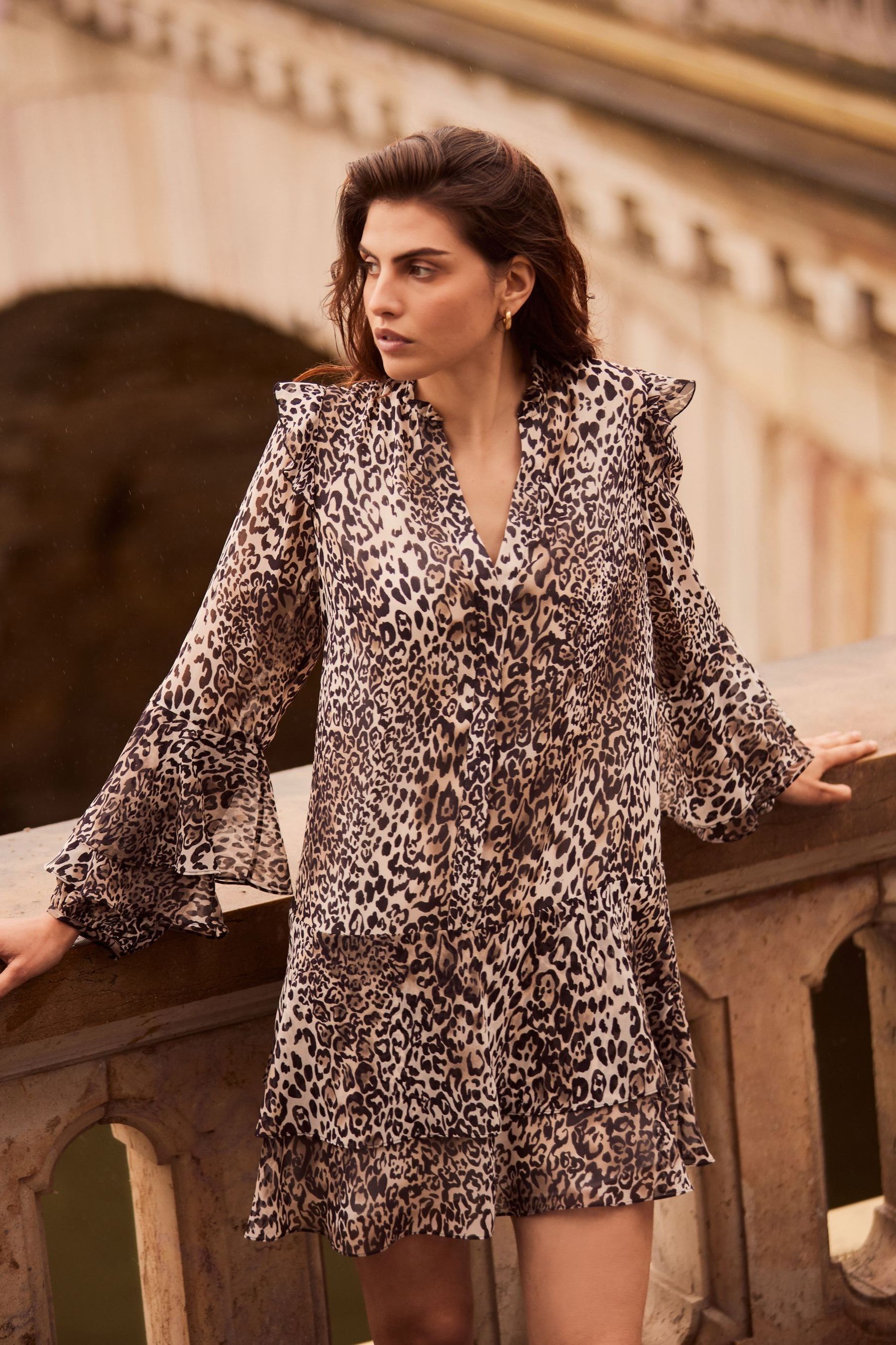 Mint velvet leopard dress new arrivals