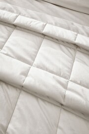 Catherine Lansfield Cream Kingsley So Soft Matt Velvet Quilted Bedspread - Image 3 of 3