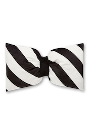 Sassy B Black/White Dotty Bows 3D Shaped Cushion - Image 2 of 2