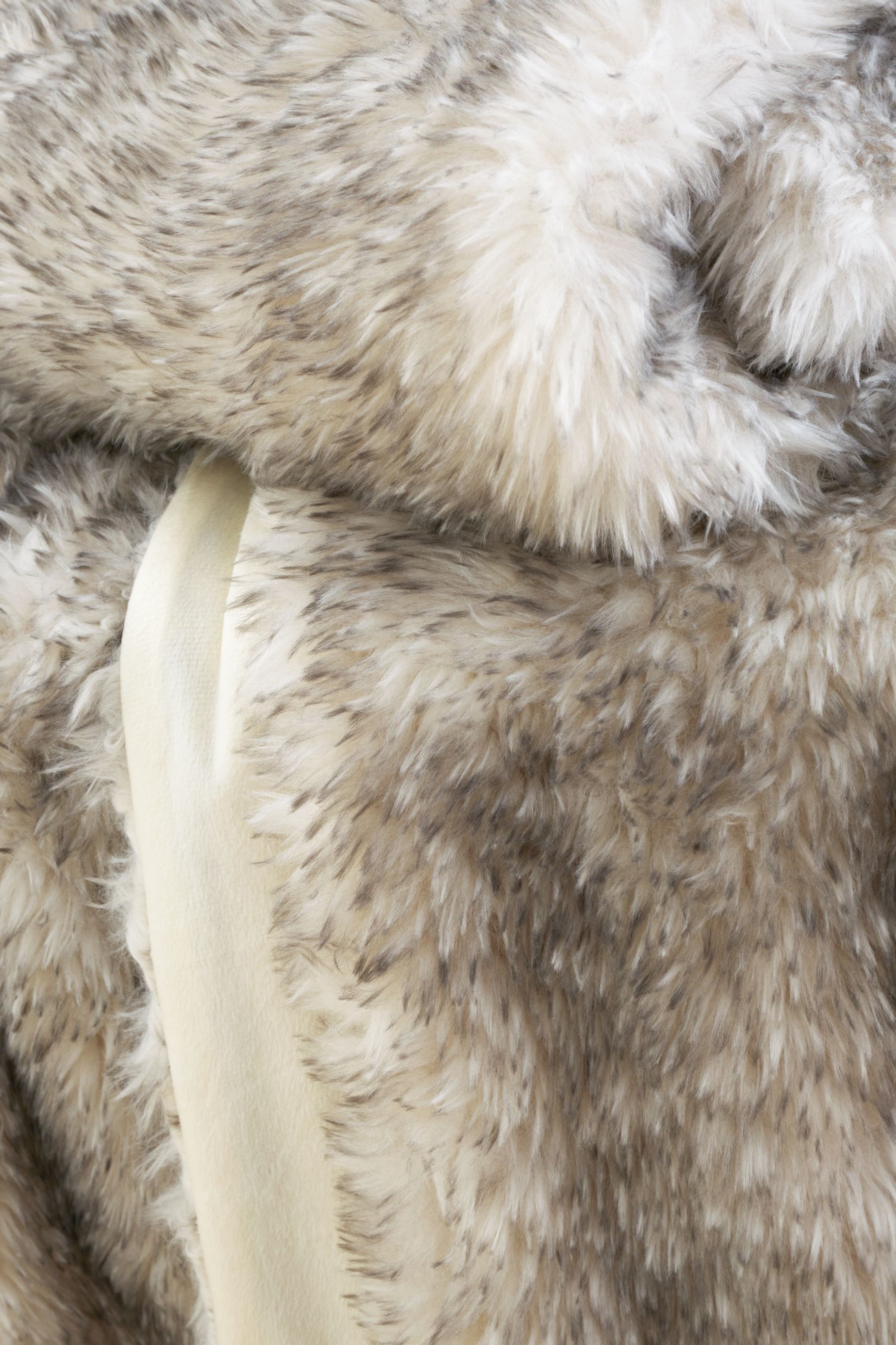 Catherine lansfield throw grey hot sale