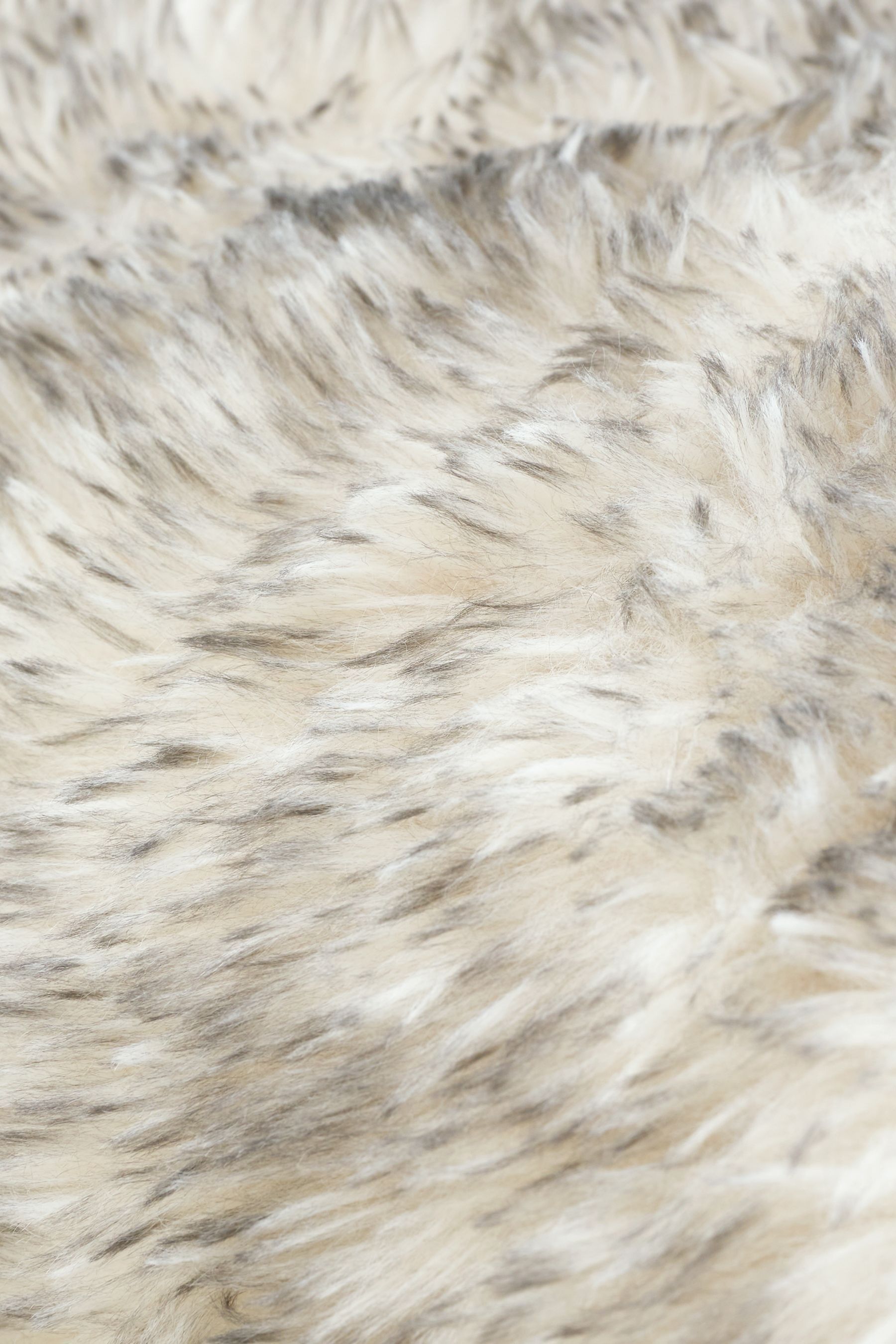 Buy Catherine Lansfield Silver and Grey Arctic Fox Soft and Cosy Faux Fur Throw from Next Singapore