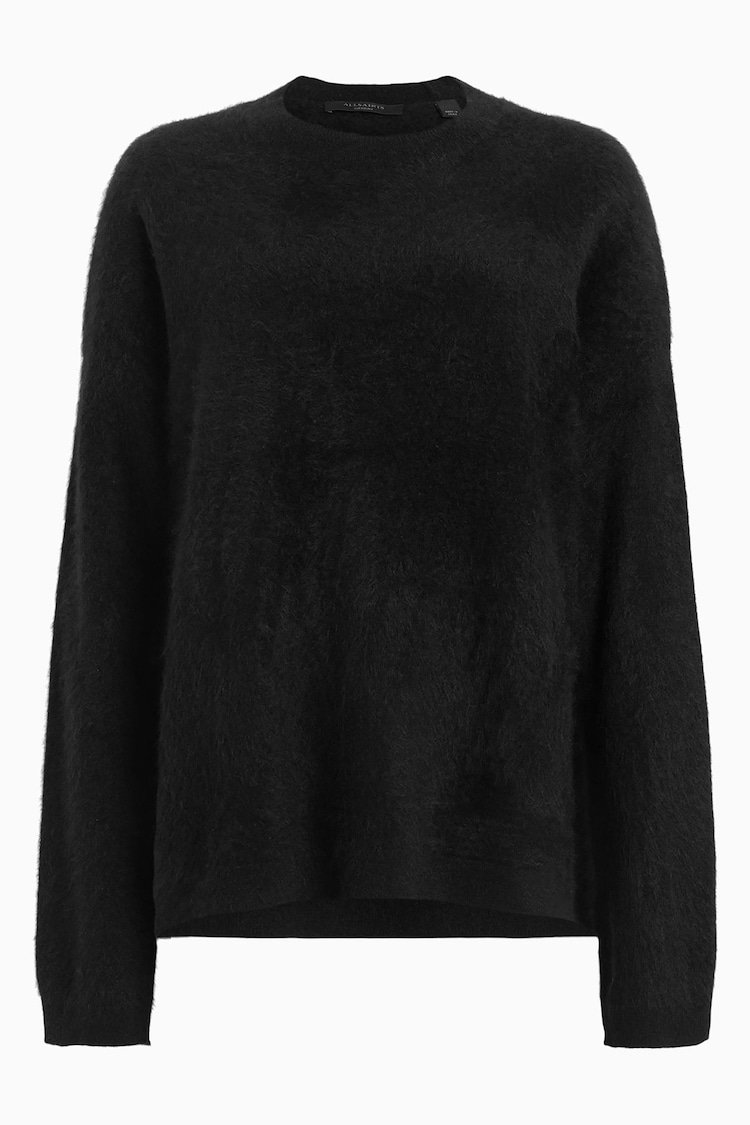 AllSaints Black Rebel Crew Neck - Image 8 of 8