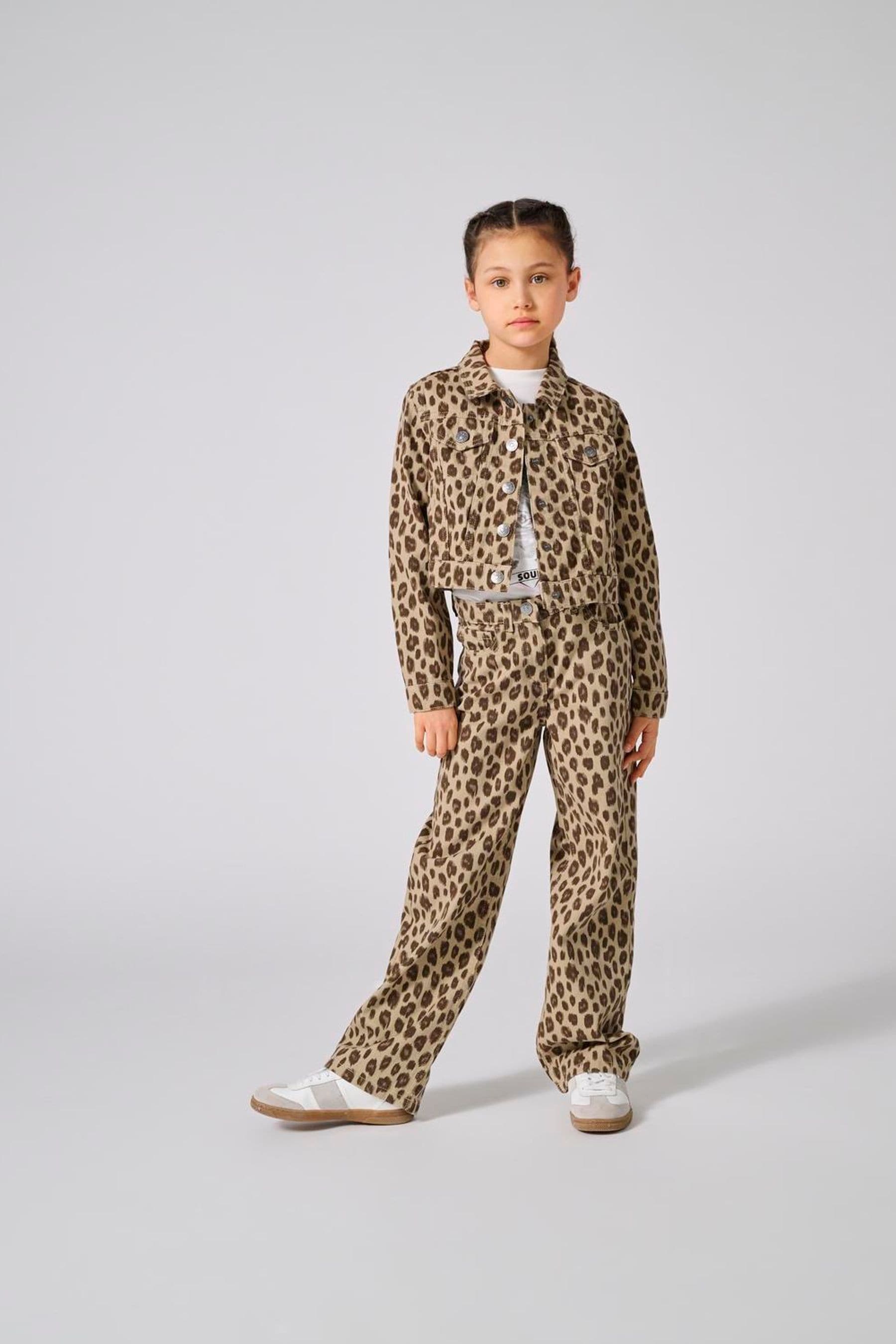 Childrens leopard print tracksuit online