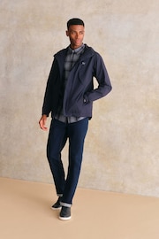 Crew Clothing Company Blue Salisbury Waterproof Jacket - Image 1 of 2