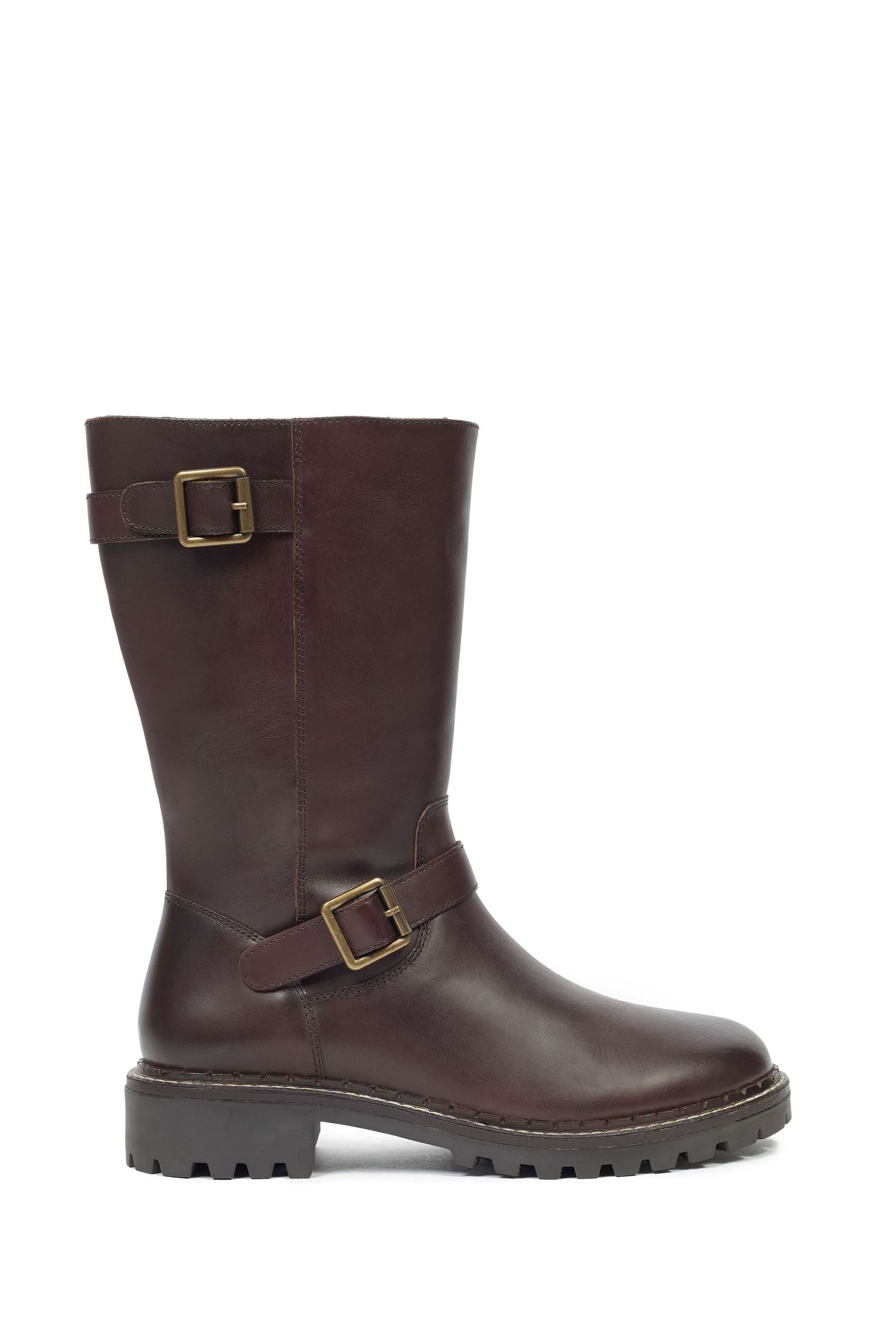 Mid calf biker boots uk sale