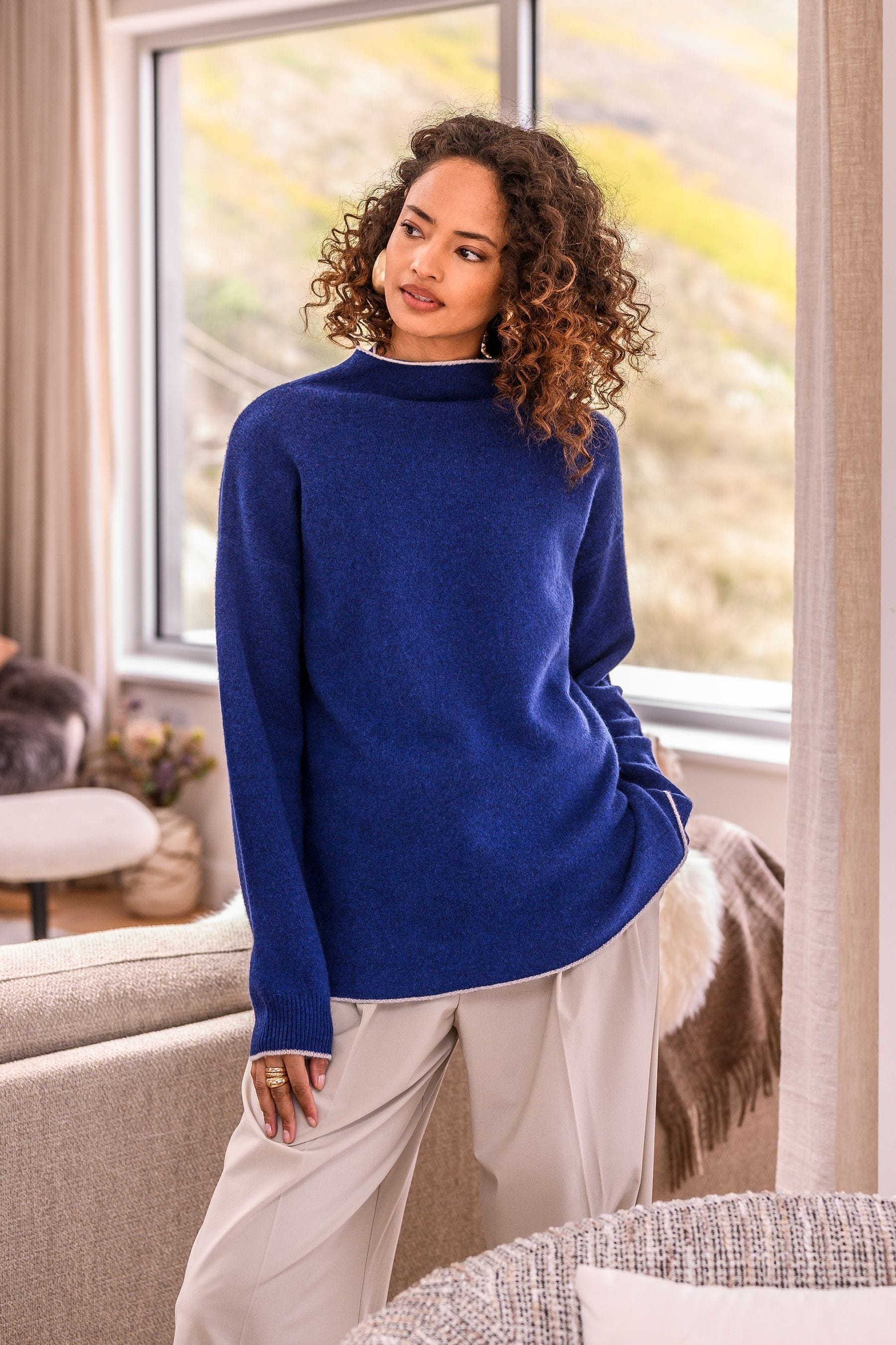Felted jumper top