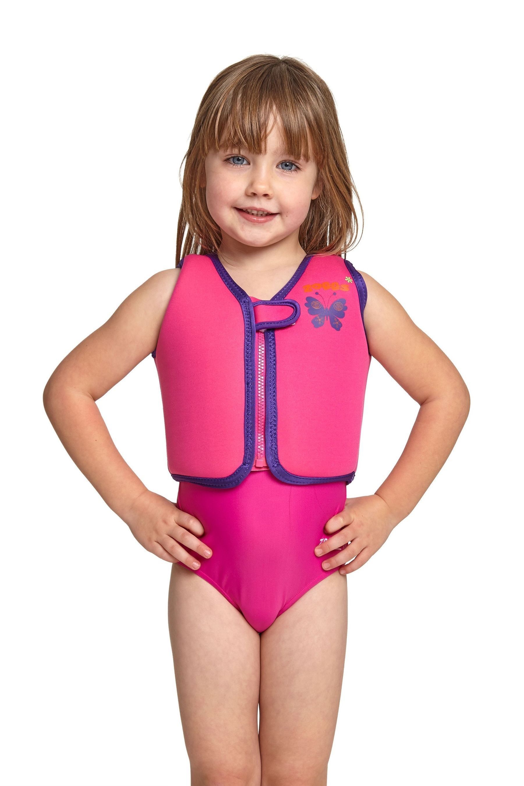 Zoggs pink swim jacket store
